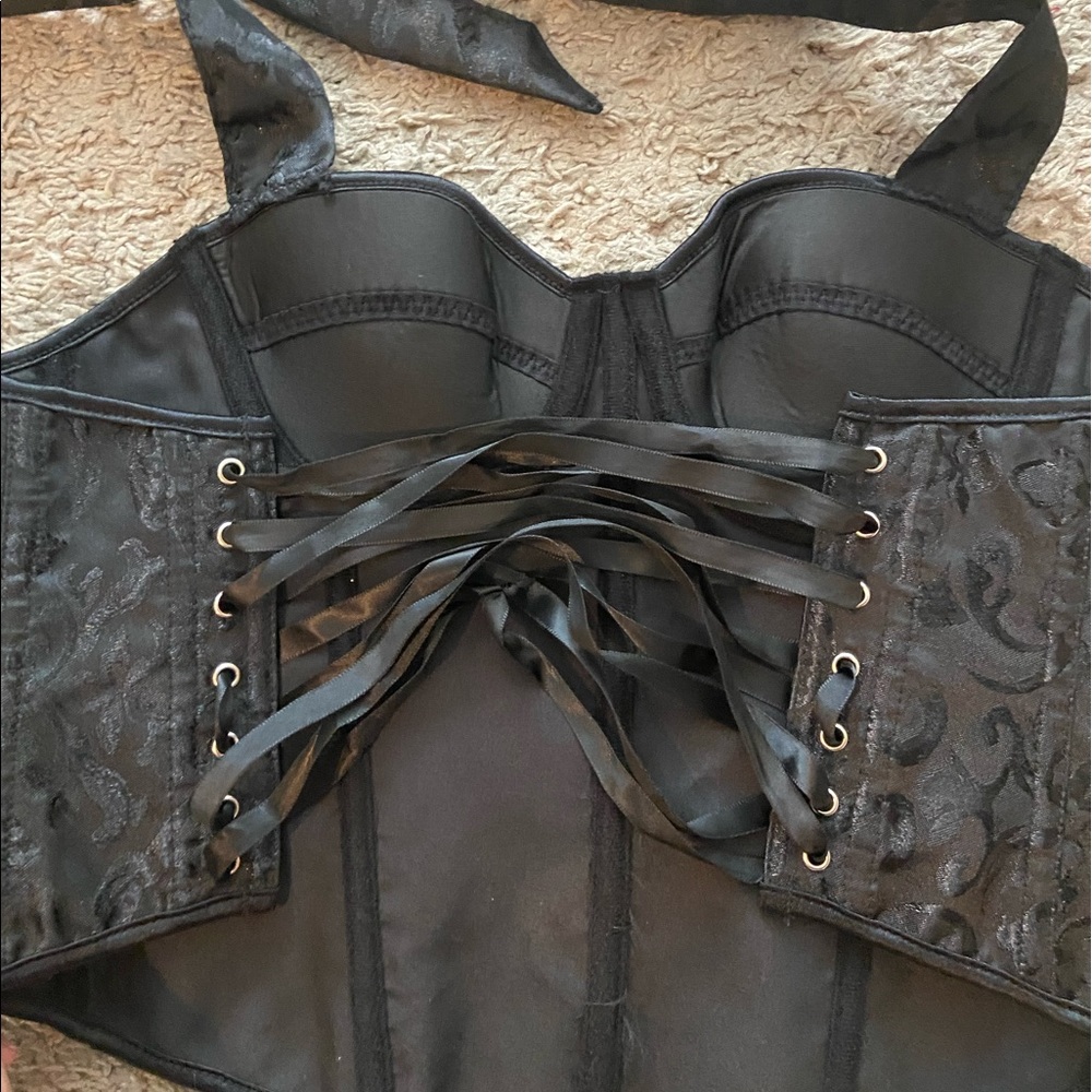 black corset